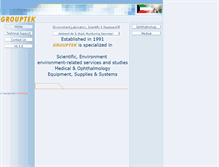 Tablet Screenshot of grouptek.com